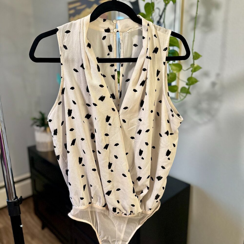 Lush Black & White Bodysuit